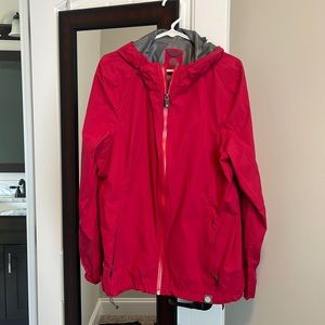 REI Womens XL Pink Rain Jacket